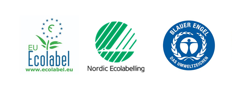 logos de trois écolabels européens